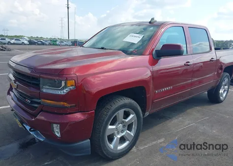 2017 Chevrolet Silverado 1500 2Lt из США, поврежденный, VIN 3GCUKREC8HG351328